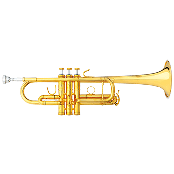 C-Trumpet 3136TC - Goldplated